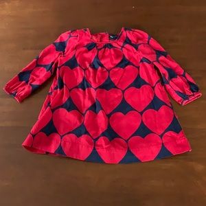 Baby GAP dress with hearts